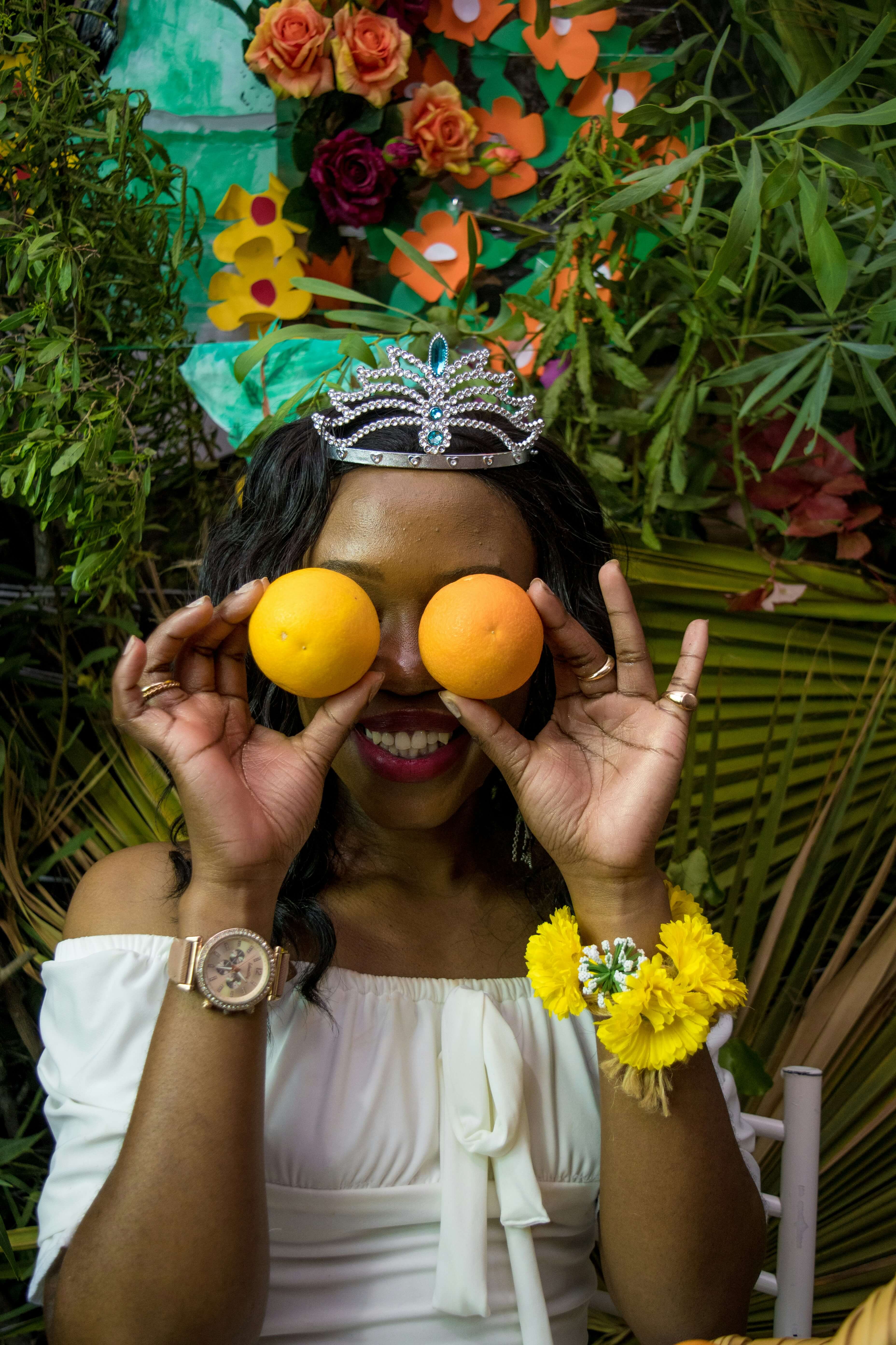 Woman enjoying the beauty and vibe of Jamaica